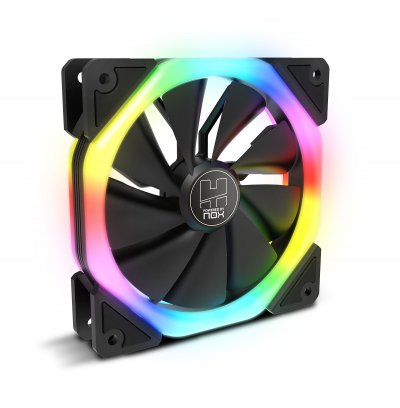 NOX Ventilateur  Hummer S-FAN &Oslash; 12 cm LED RGB