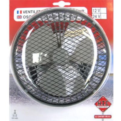 ADNAUTO Ventilateur oscillant 24v- montage par clip