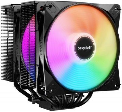 BE QUIET Ventilateur PC PURE ROCK PRO 3 LX ARGB 120 mm Noir pour bo&icirc;tier