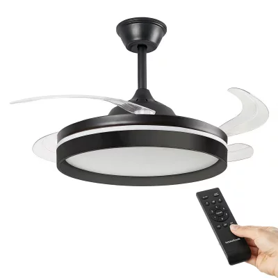 INNOVAGOODS Ventilateur Plafonnier  Avec Lumi&egrave;re 6 Vitesses Et T&eacute;l&eacute;commande