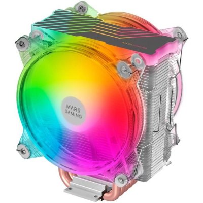MARS GAMING Ventilateur pour processeur mcpu66 rgb (transparent) 8437023094907