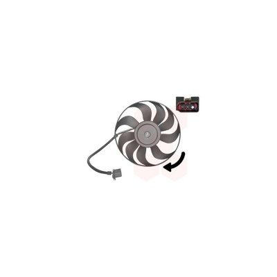 VAN WEZEL Ventilateur refroidissement du moteur 4933746 International Radiators