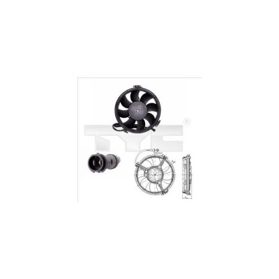 TYC Ventilateur, refroidissement du moteur A4 (11/1994 - 09/2001)