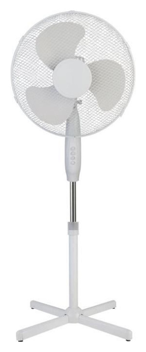 PROFILE Ventilateur sur pied 40cm 55w 3 vitesses blanc  - 545142001-1