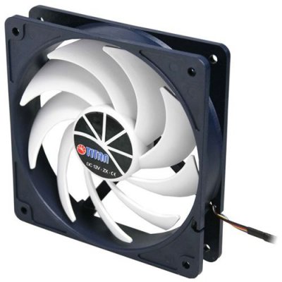 TITAN Ventilateur , 120x120x25mm, tfd-12025h12zp / ku (rb), s&eacute;rie kukri, avec pwm