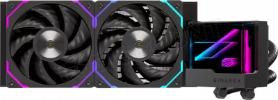 EINAREX Ventirad  Vertex RGB 240mm Black (EXWC-VX-1240R-B)