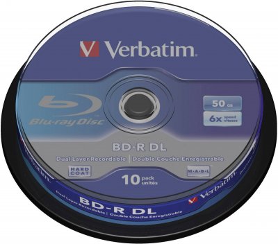 VERBATIM  - 43746 - 6x - 50 Go - Pack Spindle/Bleu