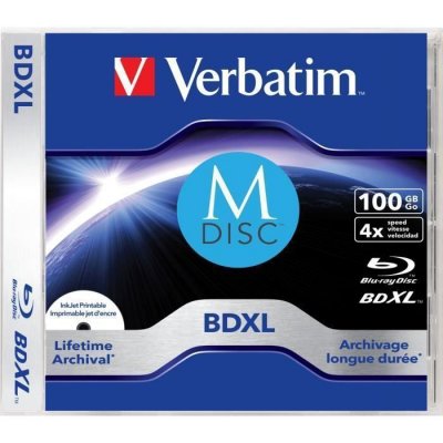 VERBATIM  43833 vierge Transparent/blanc