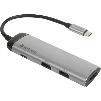 VERBATIM  49140 station d'accueil USB 3.2 Gen 1 (3.1 Gen 1) Type-C