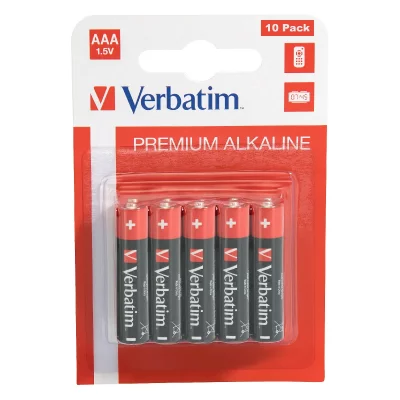 VERBATIM  - Batterie 10 x AAA / LR03 - Alcaline 