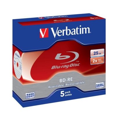 VERBATIM  BD-RE 25 Go, Disques Blu-ray