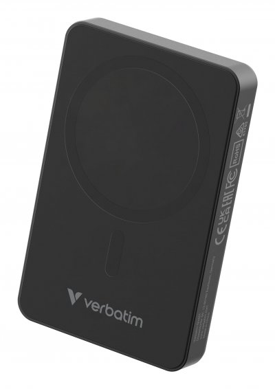 VERBATIM  Charge 'n' Go Essentials 10000 Mah Recharge Sans Fil Noir
