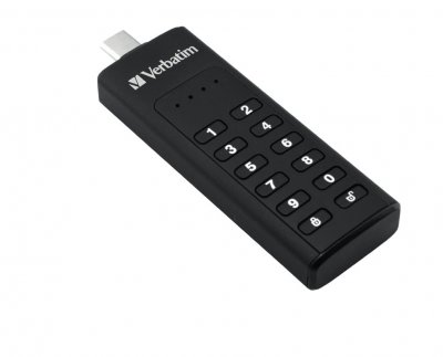 VERBATIM  Cl&eacute; USB 32 Go USB 3.0 s&eacute;curis&eacute; par clavier