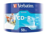 VERBATIM  Data Life CD-R 700 Mo CD vierge &agrave; graver 80 min 52x