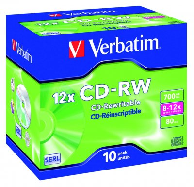 VERBATIM  DataLifePlus CD-RW x 10 700 Mo