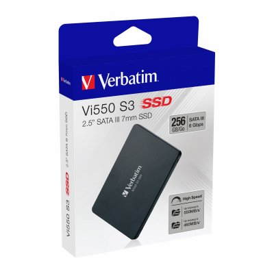 VERBATIM  Disque SSD 2.5'' 256Go Sata3.0 - VI550