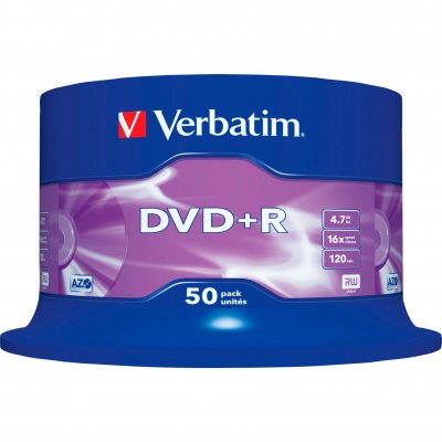 VERBATIM  DVD+R 4.7 GB 16 X Spindle