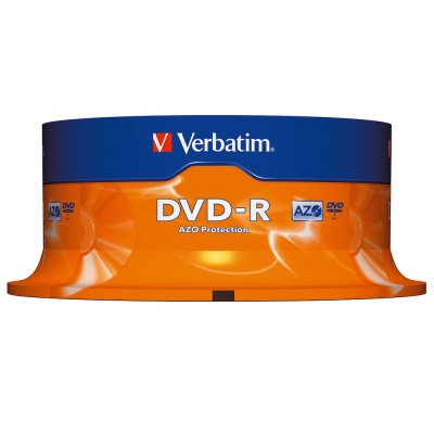 VERBATIM  DVD-R - 4,7GB - 16X - Spindle 25