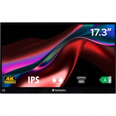 VERBATIM  &Eacute;cran Pmt-17-4k 17.3&acute;&acute; 4k Ips Led 75hz