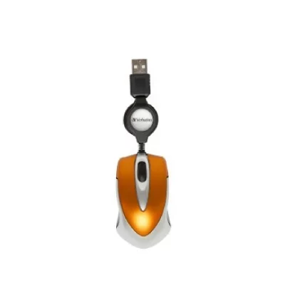 VERBATIM  Go Mini Mouse 1000dpi Orange
