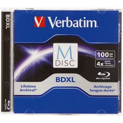 VERBATIM  M-DISC Blu-ray XL Rohling 100 GB 98912 1 St. Jewelcase