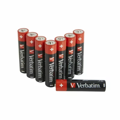 VERBATIM  Piles 1x8 Micro Aaa Lr 03 49502 One Size Black