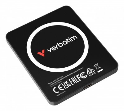 VERBATIM  SnapBack Ultra Slim SSD 512GB USB 3.2 GEn2x2 black 32335
