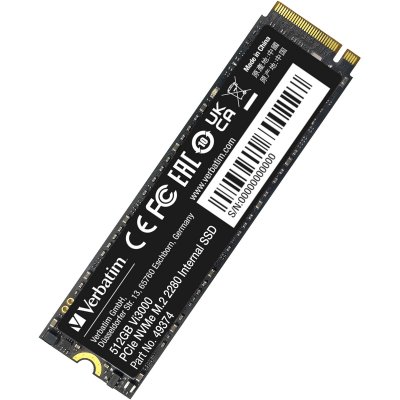 Verbatim Vi3000 PCIe NVMe M.2 SSD 512GB 512 Go PCI Express 3.0