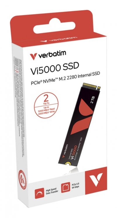VERBATIM  Vi5000 - SSD - 2 To - interne - M.2 2280 - PCIe 4.0 x4
