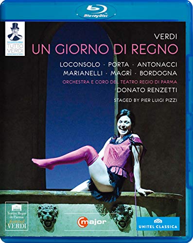 Verdi : Un Giorno Di Regno. Loconsolo, Renzetti. [Blu-Ray]