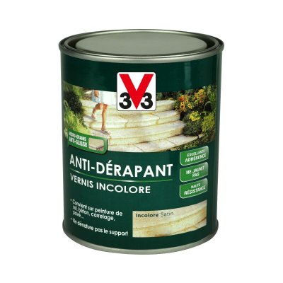 V33 Vernis Antid&eacute;rapant  Incolore 0,75L