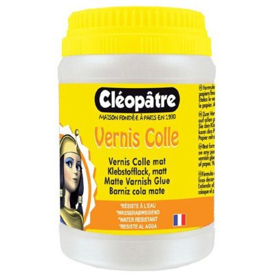 CLEOPATRE Vernis Colle mat Cl&eacute;op&acirc;tre 250 gr - Cl&eacute;op&acirc;tre - couleur variant