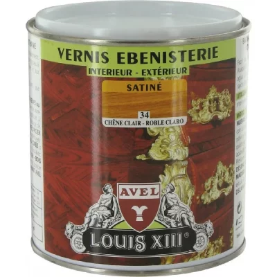 AVEL LOUIS XIII Vernis Eb&eacute;nisterie LOUIS XIII Satin&eacute;, 500 ml CHENE CLAIR