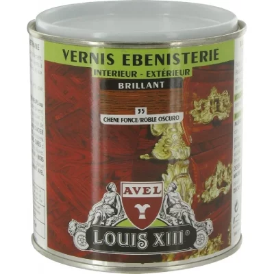 AVEL Vernis Louis Xiii Brillant, 500 ml chene fonce - chene fonce