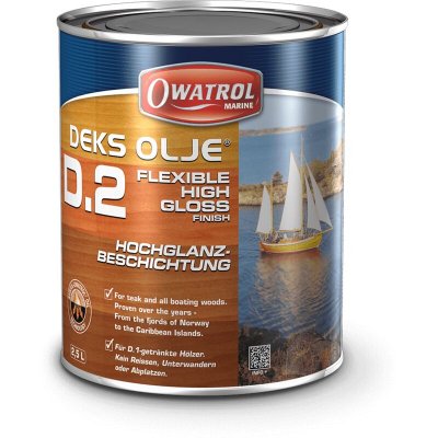 OWATROL Vernis marine souple Brillant - DEKS OLJE D.2