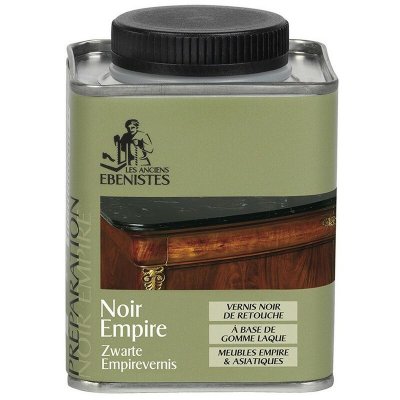 LES ANCIENS EBENISTES Vernis noir empire 250ml - Les anciens &eacute;b&eacute;nistes