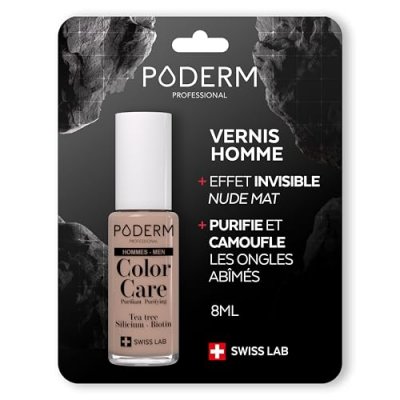 PODERM Vernis Soin Au Tea Tree Illusion Men 8ml Color Care 