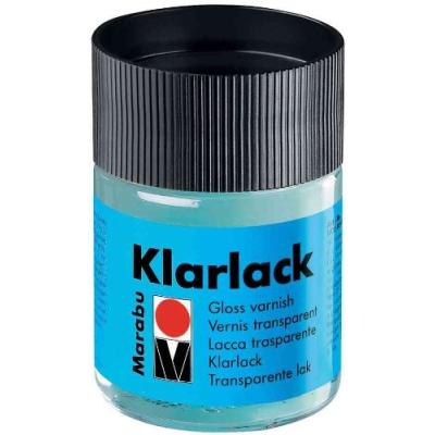 MARABU Vernis transparent, haute brillance, 50 ml, incolore  110605000