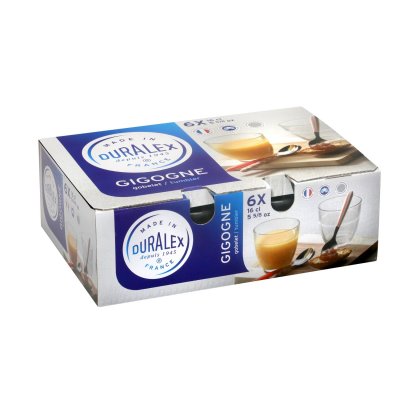 DURALEX Verre 9cl Gigogne En Verre  - Le Lot De 6