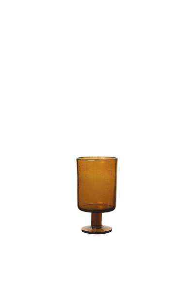 FERM LIVING Verre &agrave; vin Oli - FermLivingAmber