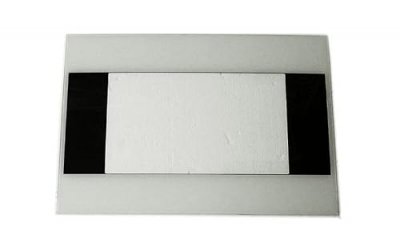 SMEG Verre exterieur de porte s340geb pour four  - 772530799