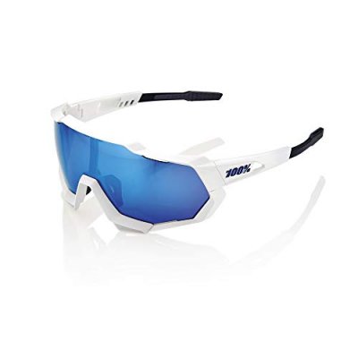 100PERCENT Verre miroir Speedtrap Hiper Iceberg Bleu SS18, Matte White