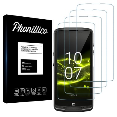 PHONILLICO Verre Tremp&eacute; pour Crosscall Core M6 [Pack 4] Film Vitre Protection Ecran