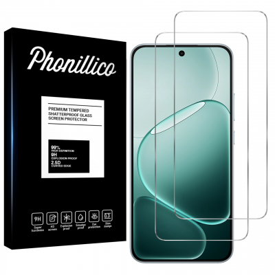 PHONILLICO Verre Tremp&eacute; pour Oppo A6 Pro 4G/A6 Pro 5G [Pack 2] Film Vitre Protection Ecran