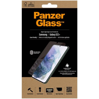 PANZERGLASS Verre Tremp&eacute; pour Samsung Galaxy S22 Plus  Transparent