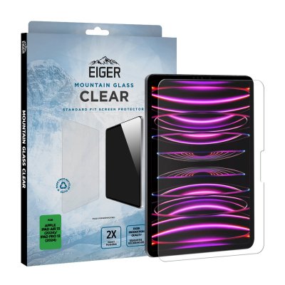 EIGER Verre Trempe Premium Asahi 2.5d pour Apple Ipad Pro 13'' (2024) -  - Neuf