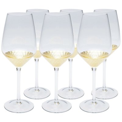 KARE DESIGN Verres &agrave; vin blanc Gobi set de 6 