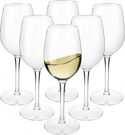 VENDOS85 Verres &agrave; vin incassables en Tritan, &eacute;l&eacute;gants et durables