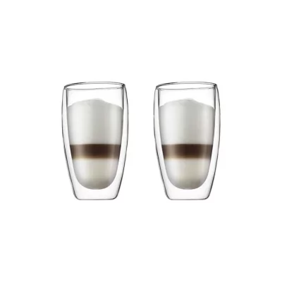 BODUM Verres double paroi  - Pavina 2x35cl et 2x45cl - 31 &agrave; 40 cl