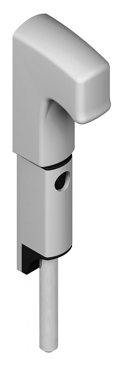 LA CROISEE DS Verrou en applique avec tige inox gris alu danaos croisee ds (la) 6370